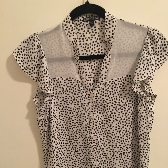 EXPRESS xs short sleeve - Picture 2 of 4